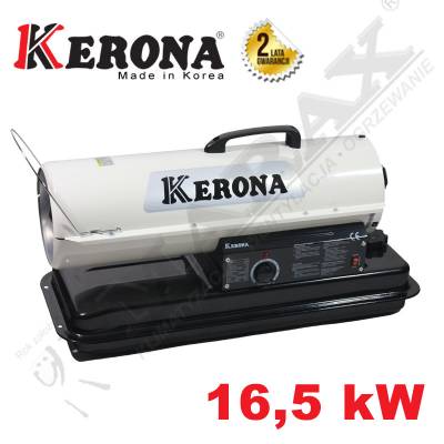 Nagrzewnica olejowa KERONA ECONOMIC EF75 16,5 kW bez odprowadzania spalin, moc 16,5 kW, termostat