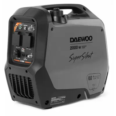 Agregat prądotwórczy przenośny, inwerterowy Daewoo GDA 2500Si, AVR, 230V, cichy 63,5dB, moc: 2,0/1,8 kW
