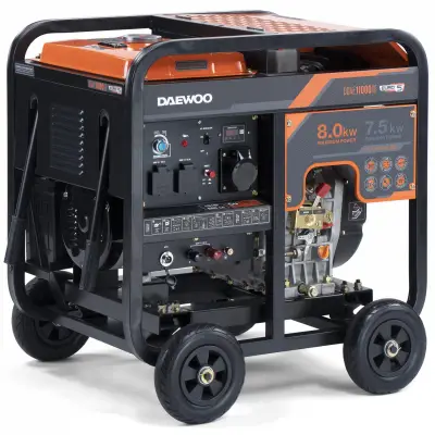 Agregat prądotwórczy DAEWOO AVR Diesel DDAE 11000XE 230V, moc: 8,0/7,5kW