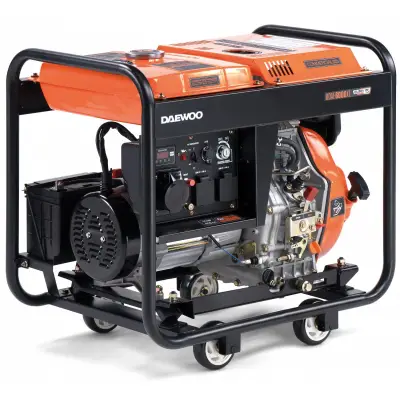 Agregat prądotwórczy DAEWOO AVR Diesel 6000XE 230V, moc: 5,0/4,5kW