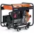 Agregat prądotwórczy diesel DAEWOO DDAE 6000XE-3, Dual Power 230V/400, AVR, moc: 5,0/4,5kW