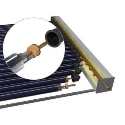 Rura próżniowa solarna kolektora słonecznego ULRICH seria SM/ST 1800/58 heat pipe
