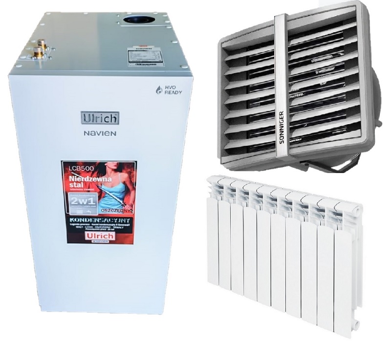 Tanie ogrzewanie biura, mieszkania, domu z halą, siłownią, warsztatem, restauracją