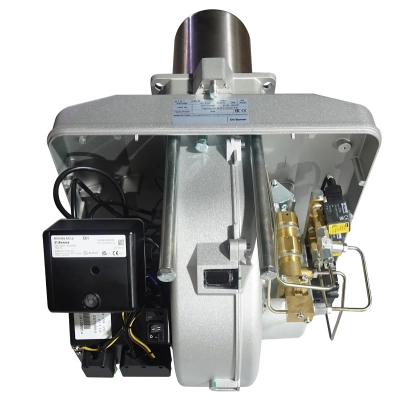 Palnik olejowy dwustopniowy EACOON E-RL 34 (L=220mm, śr. 140mm), moc: 97/154-395 kW