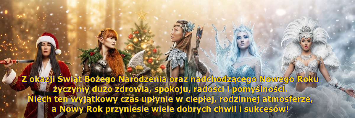 Życzenia świąteczne, noworoczne 2025-2026