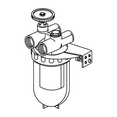 Filtr olejowy dwu drogowy Oventrop DN10 G⅜