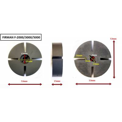 Wirnik, rotor, pompa powietrzna 53mm x 15mm do nagrzewnic olejowych FIRMAN F-2000 DH, F-3000 DH, F-5000 DH, KOD:810725001