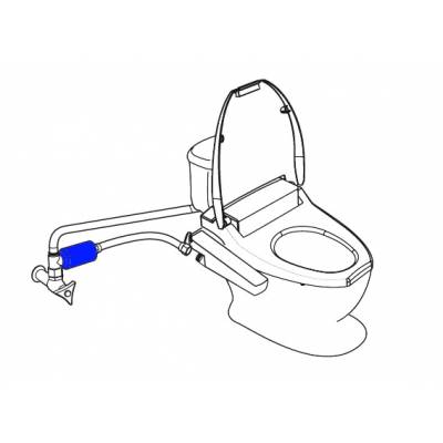 Elektroniczna deska myjąca WC z funkcją bidetu, podgrzewana deska myjąca sedesowa XIME PB-X5500