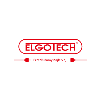 Przedłużacz elektryczny czarny, kabel Elgotech PS-101,5-2, 2x1mm 10 A, dł.1,5mb w otulinie PCV