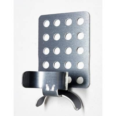 Łącznik, zacisk, spinacz dachowy kabli FINE KOREA typ: RCK-Clip 50x38mm do mocowania przewodu grzejnego GRX-2, samoregulującego na dachu