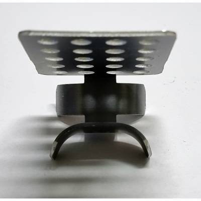 Łącznik, zacisk, spinacz dachowy kabli FINE KOREA typ: RCK-Clip 50x38mm do mocowania przewodu grzejnego GRX-2, samoregulującego na dachu
