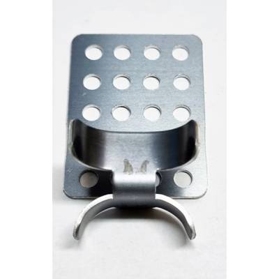 Łącznik, zacisk, spinacz dachowy kabli FINE KOREA typ: RCK-Clip 50x38mm do mocowania przewodu grzejnego GRX-2, samoregulującego na dachu