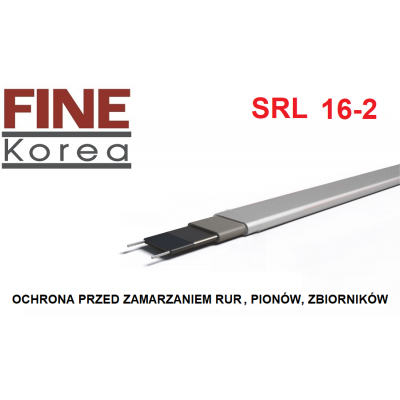 Samoregulujący kabel grzewczy do rur, zbiorników, przekładni FINE KOREA SRL-16 moc:16W/m
