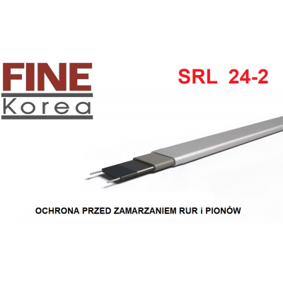 Samoregulujący kabel grzewczy do rur, zbiorników, przekładni FINE KOREA SRL-24 moc:24W/m