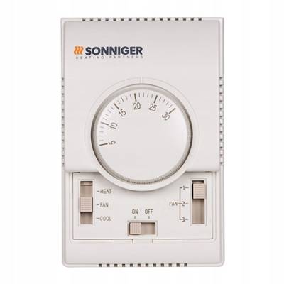 Regulator prędkości obrotów z termostatem SONNIGER Panel Comfort kod: WAA0054