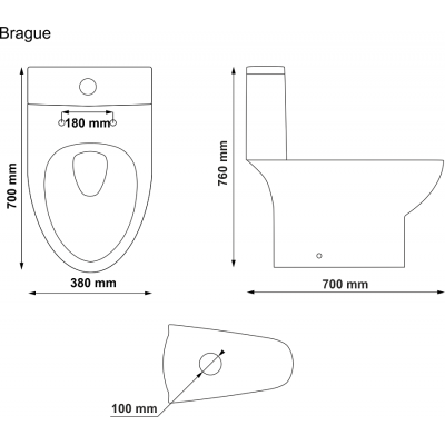 ZESTAW elektroniczna deska myjąca XARAM Energy Q-5300 (wersja krótka) + misa WC stojąca bezrantowa kompakt XARAM Energy Brague, idealny zestaw!