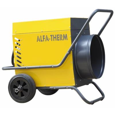 Nagrzewnica elektryczna ALFA-THERM EHT 18 moc: 9/18kW opcja:rama, termostat, regulator zewnętrzny, termostat, kanał elastyczny odpow. MASTER B 18EPR