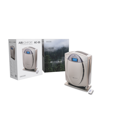 Oczyszczacz powietrza BONECO AIRKOMFORT AC-05, moc: 40W do: 40 m2, cichy: 30dB