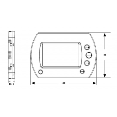 SONNIGER Panel Intelligent- inteligentny termostat i regulator prędkości kod: WAA0035