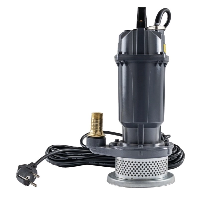 Pompa zatapialna do wody czystej i brudnej 7500l/min, 550W, 1", wys. podn. 14m, śr.zabrudzeń 2mm, do studni, zalanych piwnic, melioracji