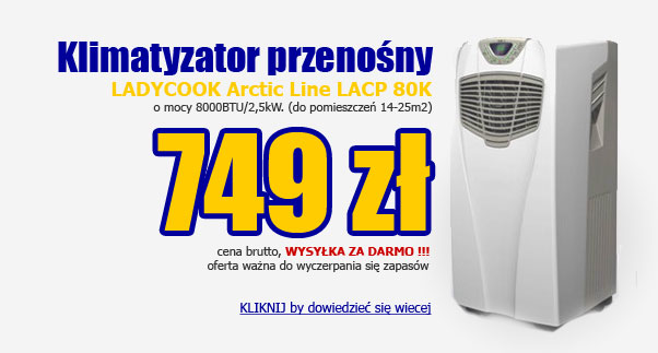 Klimatyzacja przenośna