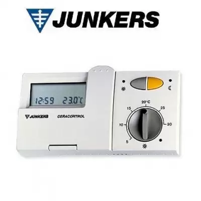Programowalny, wielofunkcyjny termostat pomieszczeniowy JUNKERS Ceracontrol TR200