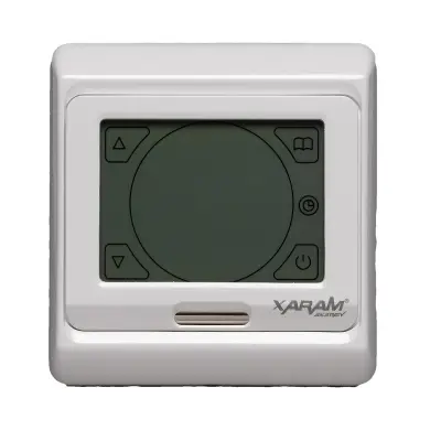 Termostat z sondą, sterownik - programator tygodniowy, cyfrowy, wnękowy XARAM Energy M-80 WiFi do ogrzewania lub klimatyzacji,