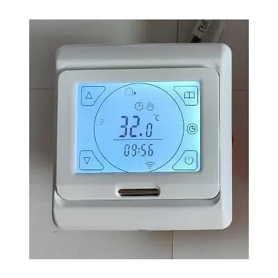 Termostat z sondą, sterownik - programator tygodniowy, cyfrowy, wnękowy XARAM Energy M-80 WiFi do ogrzewania lub klimatyzacji,
