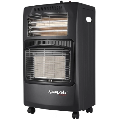 Piecyk gazowo-elektryczny ceramiczny XARAM Energy HT-H-0018 moc: 4,2kW + 0,9kW, z reduktorem