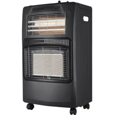 Piecyk gazowy ceramiczny, promiennikowy z grzałkami elektrycznymi XARAM Energy HT-H-0018 moc: 5,1kW z reduktorem