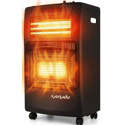 Piecyk gazowo-elektryczny ceramiczny XARAM Energy HT-H-0018 moc: 4,2kW + 0,9kW, z reduktorem