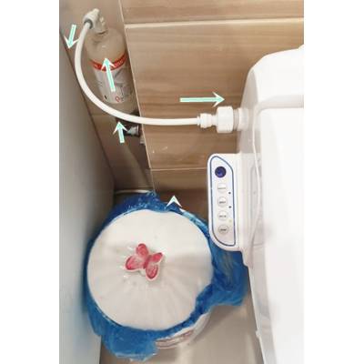 Filtr wody do elektronicznych desek myjących z bidetem XARAM Energy seria Quality: Q-5100, Q-5300, Q-5500, Q-6100, Q-7700