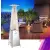 Parasol grzewczy gazowy, ogrodowy XARAM Energy Piramida Black, moc: 13kW, KOD: HT-H-2001