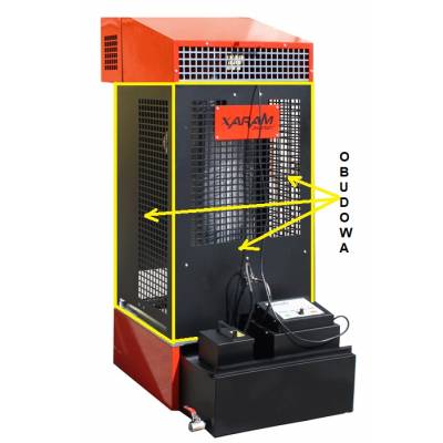 XARAM Energy/MTM- obudowa komory spalania pieca uniwersalnego typ 17-33